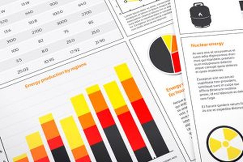 data visualization stock photo